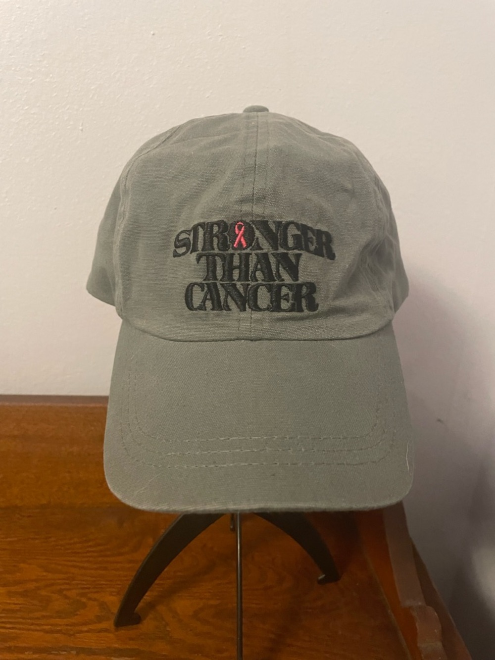 torrid Olive Green Cap with Black and Pink Embroidery